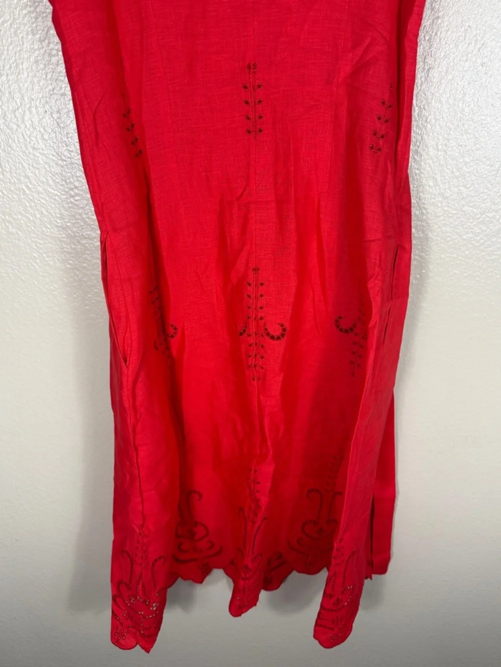 Evi Grintela Esther Red Midi Dress - Picture 9 of 9